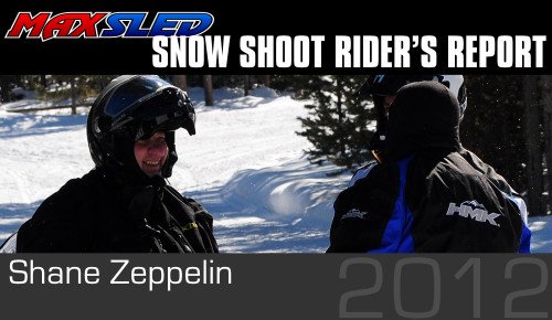 Snow Shoot Riders Report