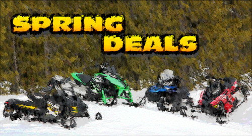 2012 Spring Snowmobile Deals