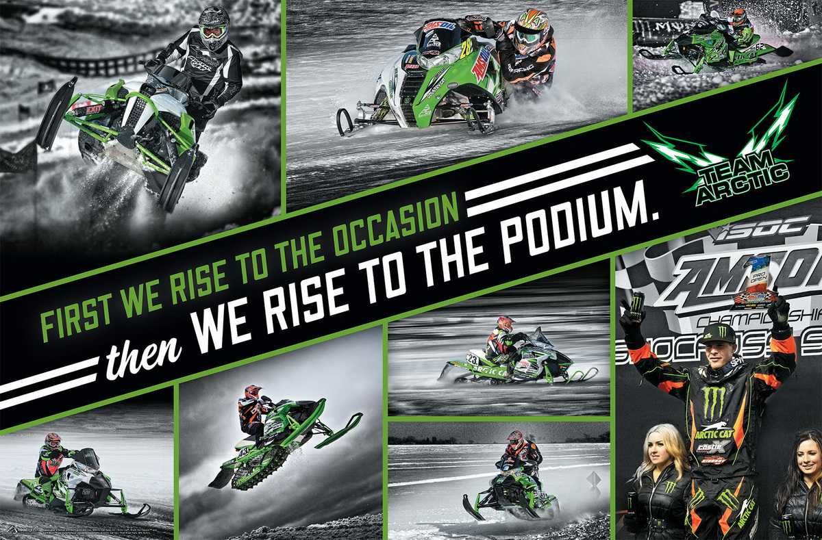 Image result for arctic cat racing poster