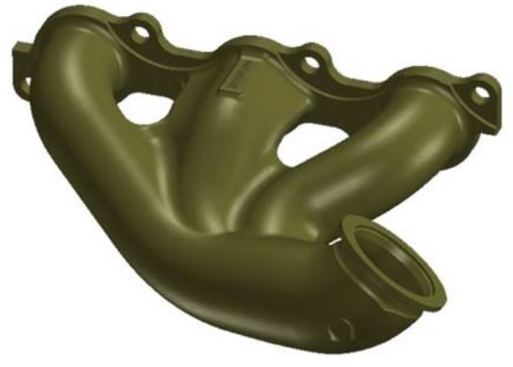A unique cast steel 3 into 1 manifold was designed by Yamaha to precisely match the chassis and turbo mounting layout to help create the shortest path possible to the turbine. This results in exhaust energy being transferred very efficiently to the turbine for instant response to the slightest throttle input.